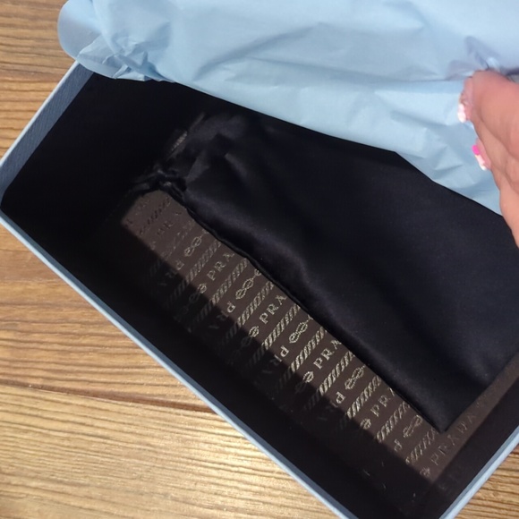 Prada Ballet Flats Gold Leather - Picture 10 of 11